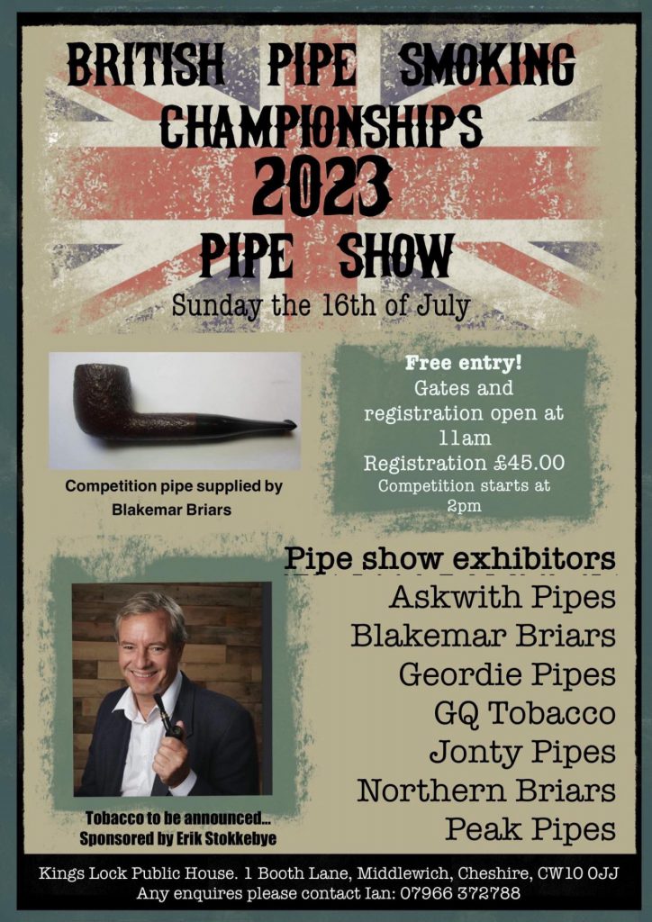 Featured image for “British Pipe Smoking Championship 16/07/2023”